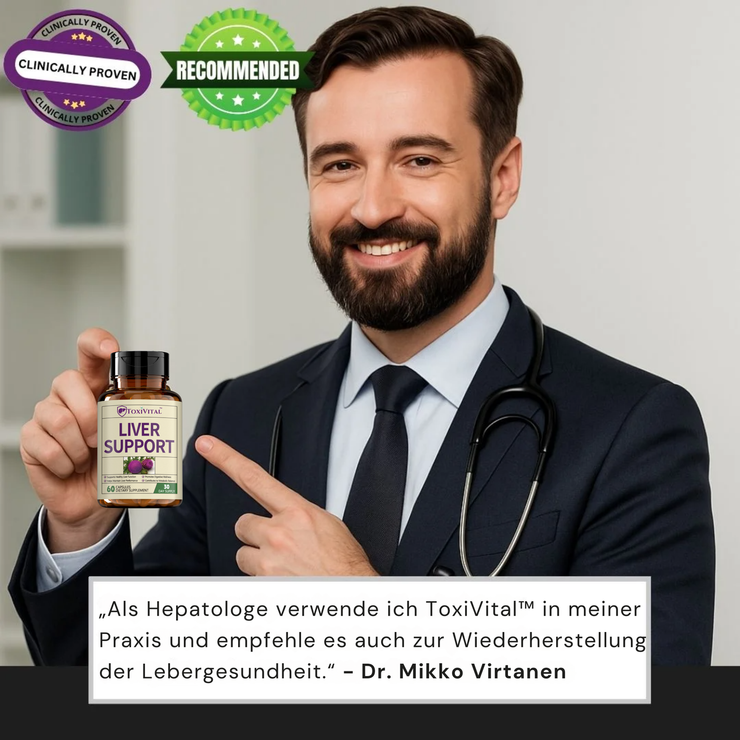 ToxiVital™ | Spüle 95 % der Toxine aus!