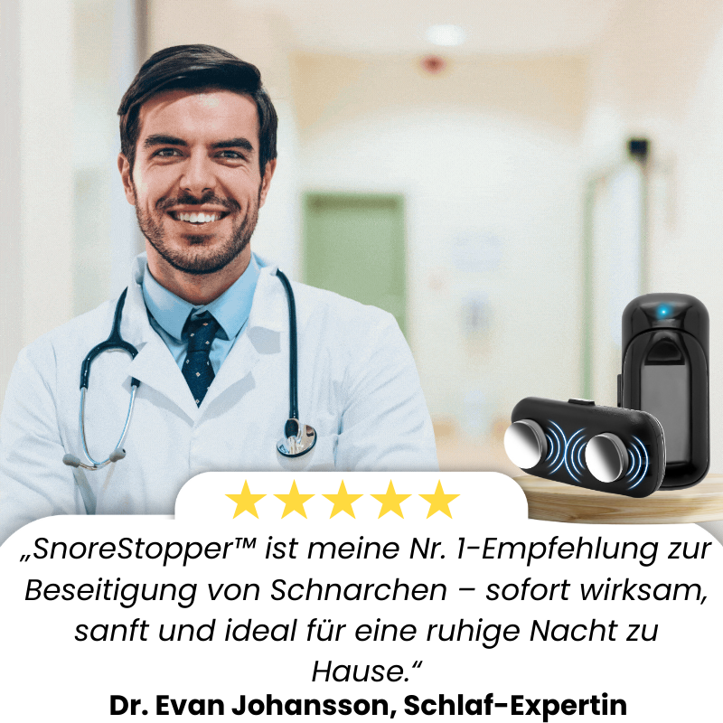 SnoreStopper™ | Beseitigen Sie Schnarchen