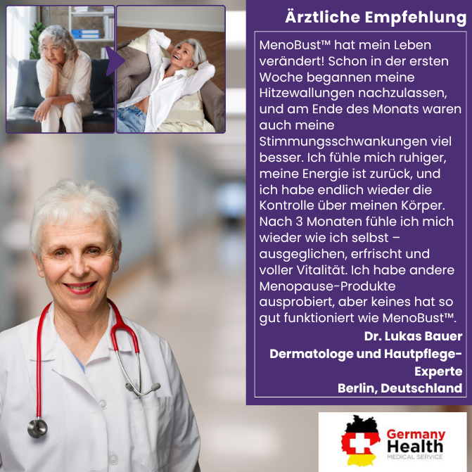 MenoBust™ | Besiege Menopause-Symptome Schnell