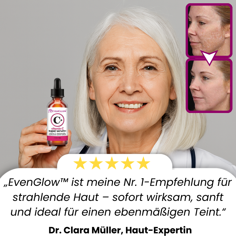 EvenGlow™ Serum | Bleicht 92 % der dunklen Flecken!