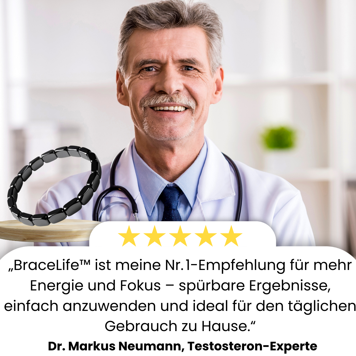 BraceLife™ | Erhöht den Testosteronspiegel!