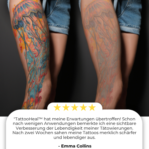 TattoHeal™ | Verblasste Tattoos sofort wieder zum Leben erwecken!