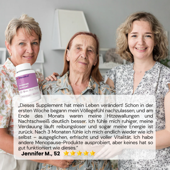 MenoBust™ | Besiege Menopause-Symptome Schnell
