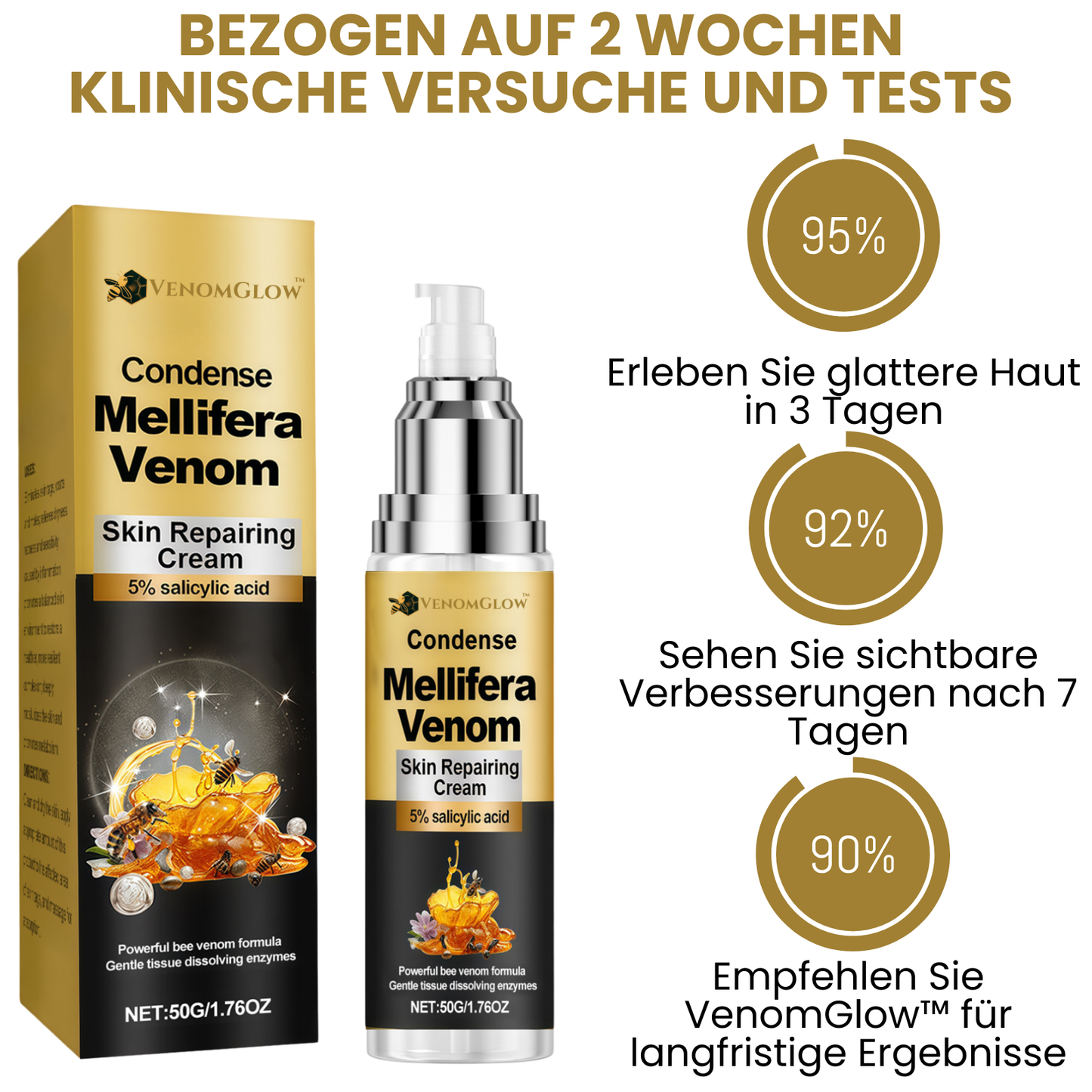 VenomGlow™ | Weg mit Muttermalen, Warzen & Ekzemen in 1 Woche!