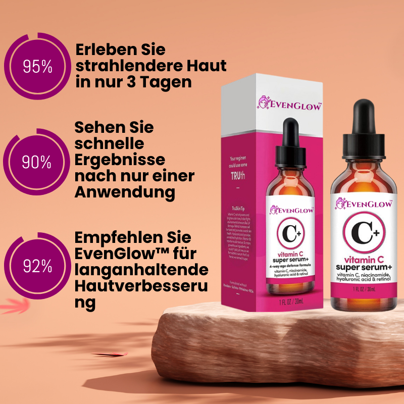 EvenGlow™ Serum | Bleicht 92 % der dunklen Flecken!