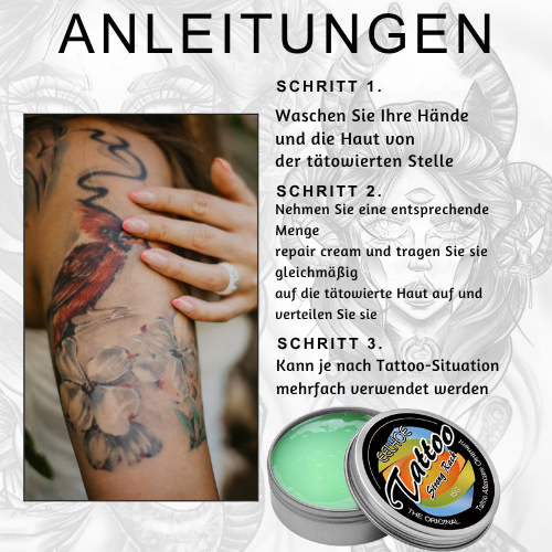 TattoHeal™ | Verblasste Tattoos sofort wieder zum Leben erwecken!