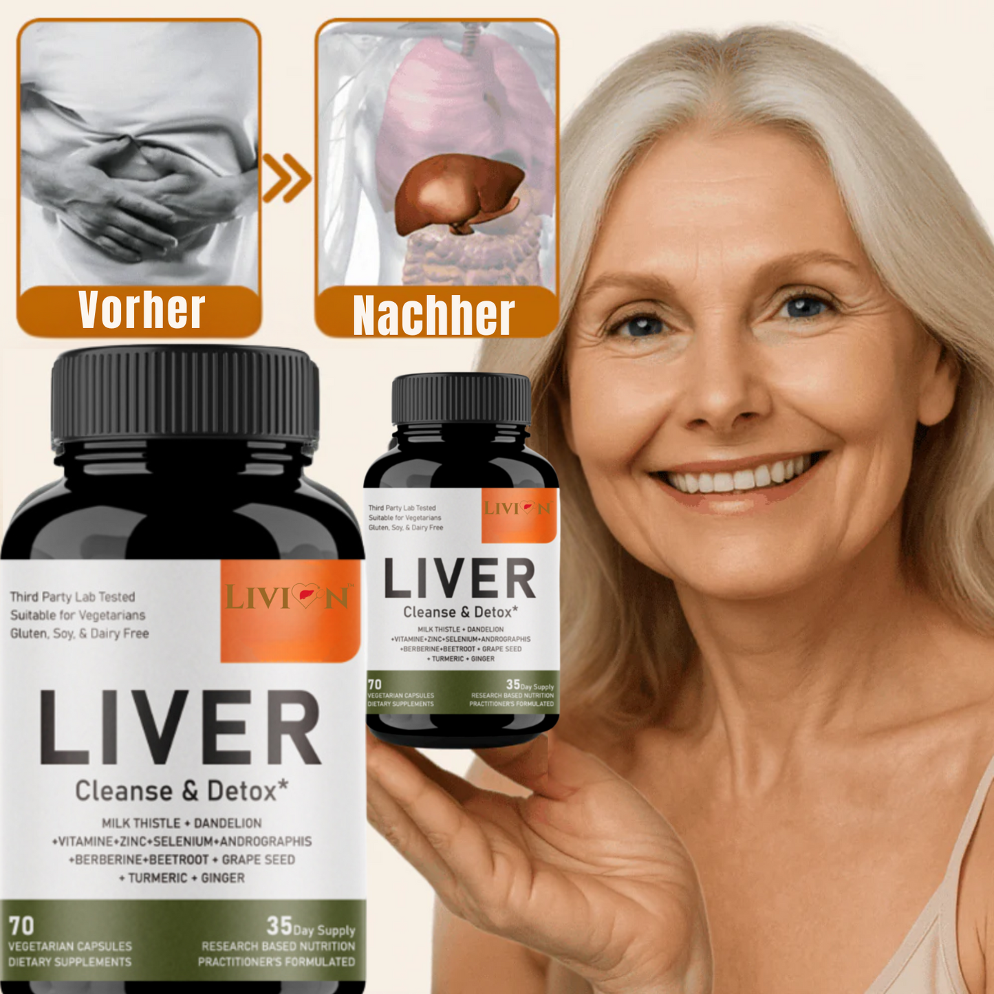 Livion™ | Entferne 95% der Toxine und stelle die Lebergesundheit!