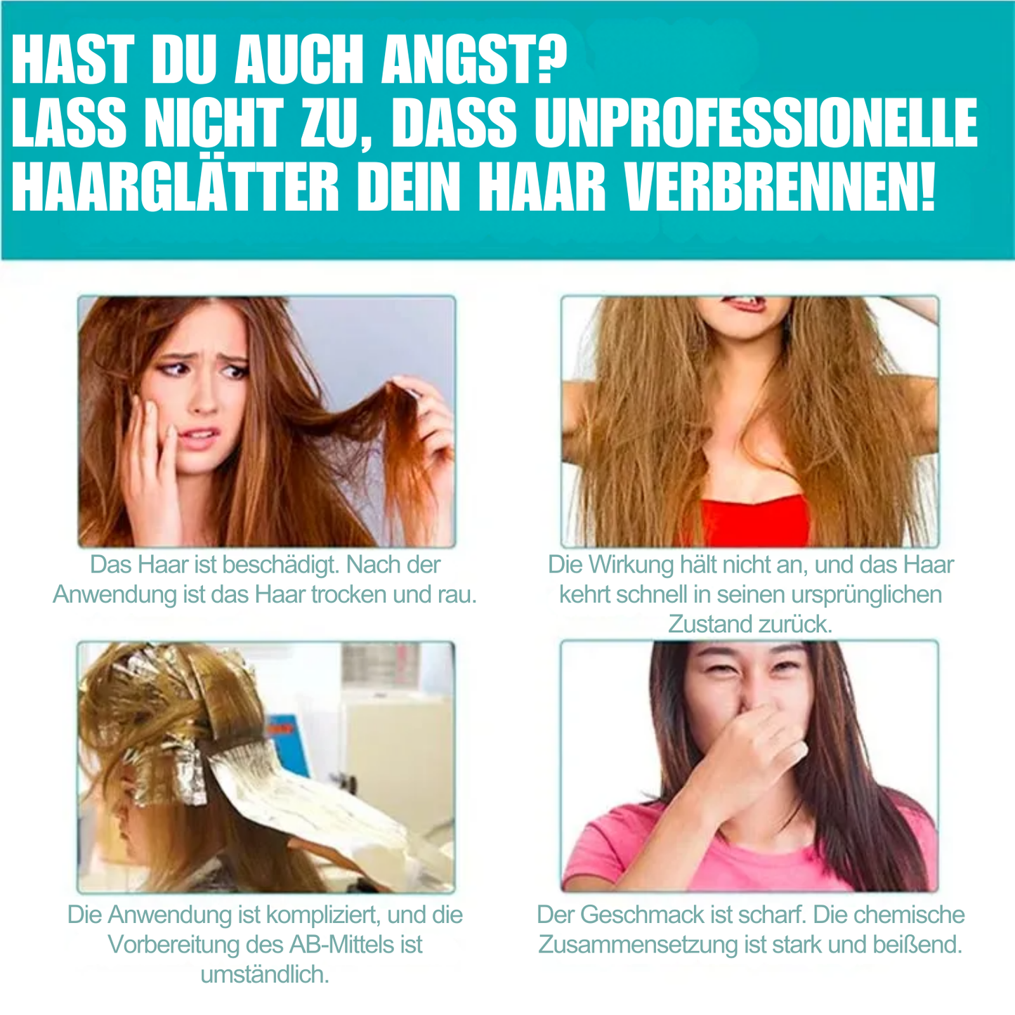 FrizzSilk™ | Hol dir in nur 3 Minuten 100% seidiges, frizzfreies Haar!