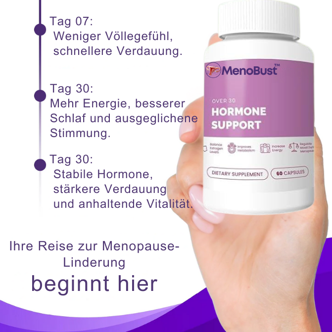 MenoBust™ | Besiege Menopause-Symptome Schnell