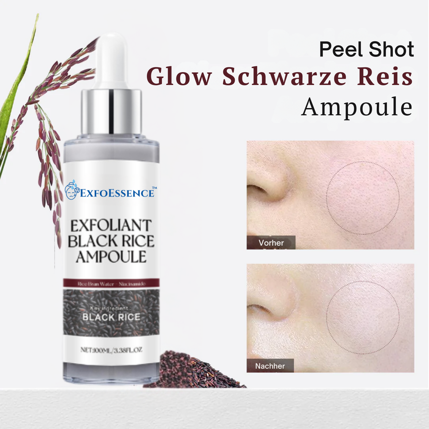ExfoEssence™ | Erlebe frische, 95% glatte Haut sofort!