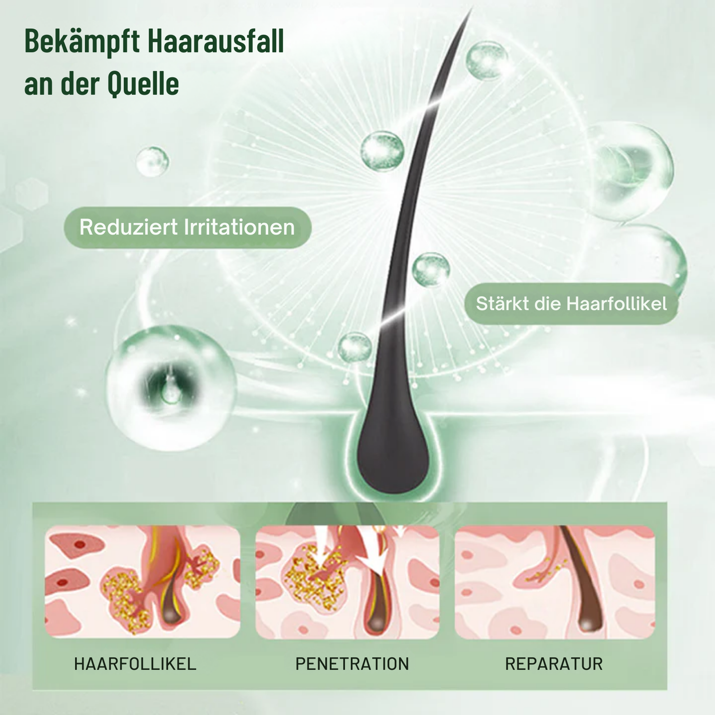 BioVital™ Haarwuchs-Spray | Volles, dickes Haar in 7 Tagen!