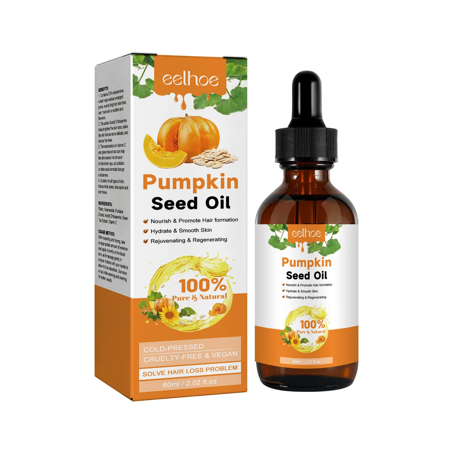 PumpureOil | Vom Verblassen zum Aufblühen Erwecken Sie den Glanz Ihres Haares wieder zum Leben.