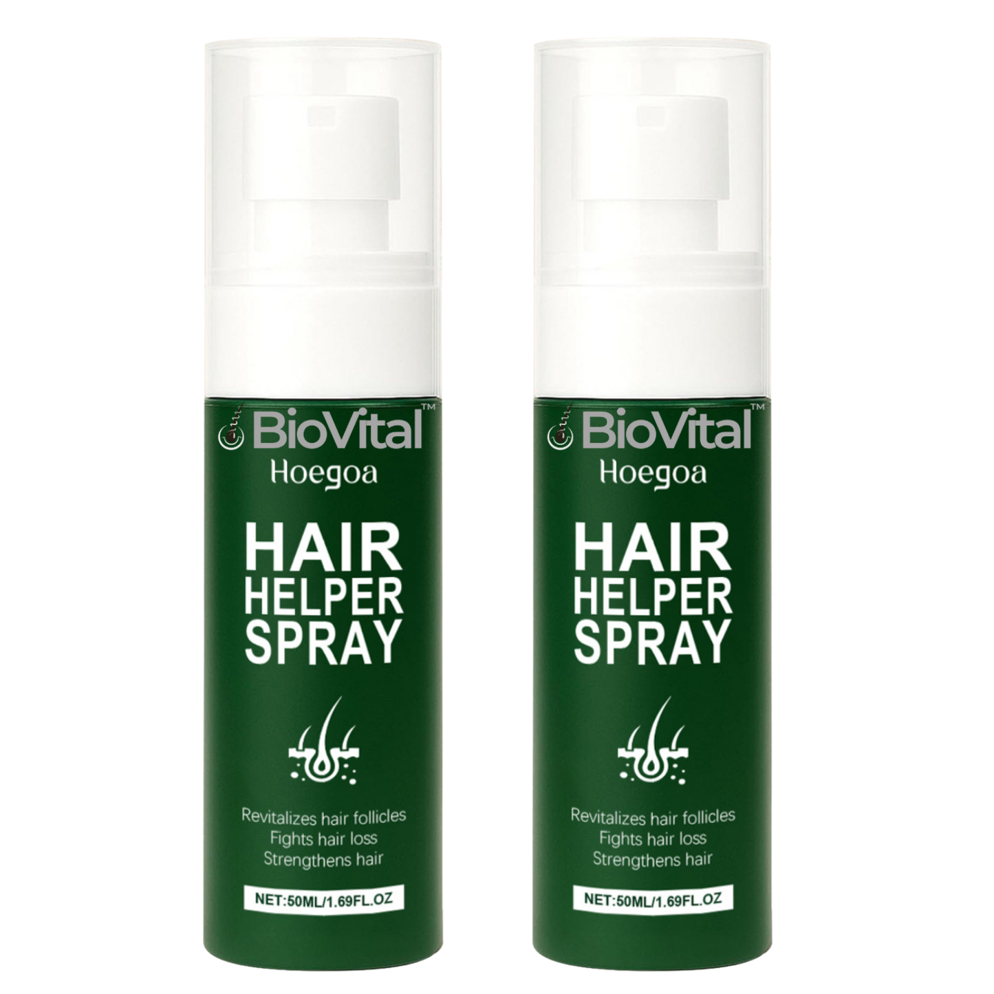BioVital™ Haarwuchs-Spray | Volles, dickes Haar in 7 Tagen!
