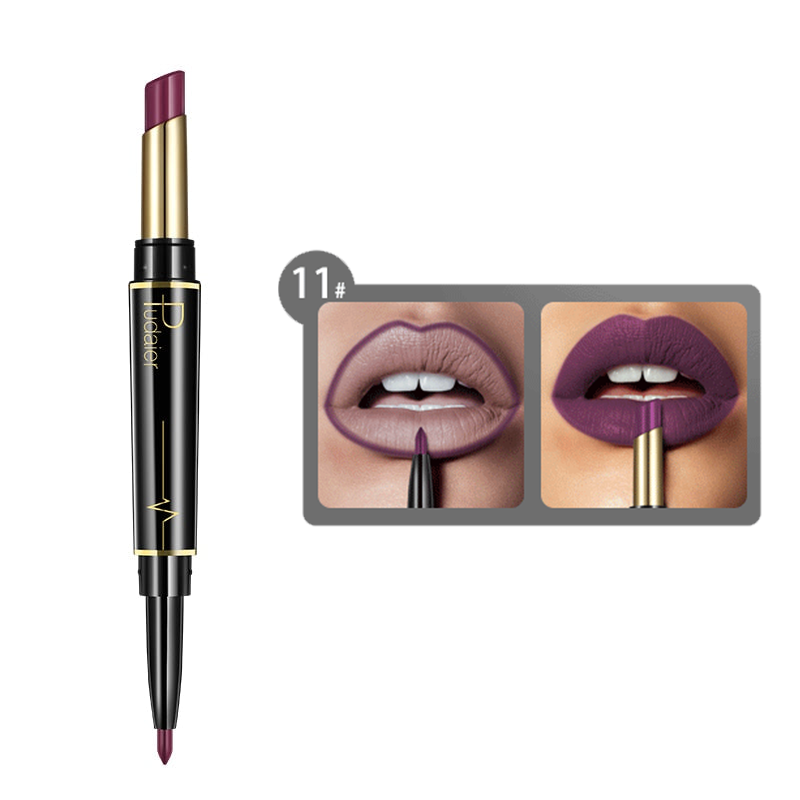 Pudaier® 2 in 1 Matte Lippenstift & Lipliner