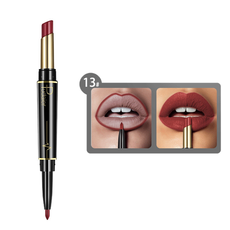 Pudaier® 2 in 1 Matte Lippenstift & Lipliner