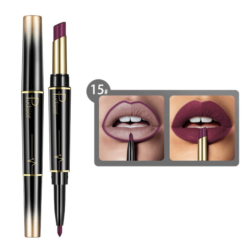 Pudaier® 2 in 1 Matte Lippenstift & Lipliner