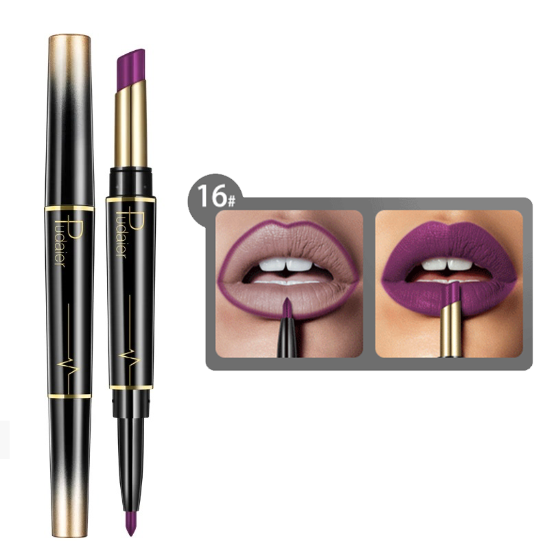 Pudaier® 2 in 1 Matte Lippenstift & Lipliner