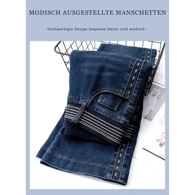 Diva | Dehnbare Jeans mit hoher Taille