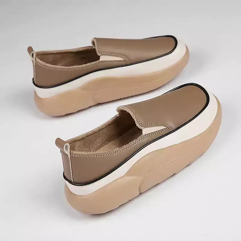 Meghan™ - Damen Plateau Loafers | 50% RABATT