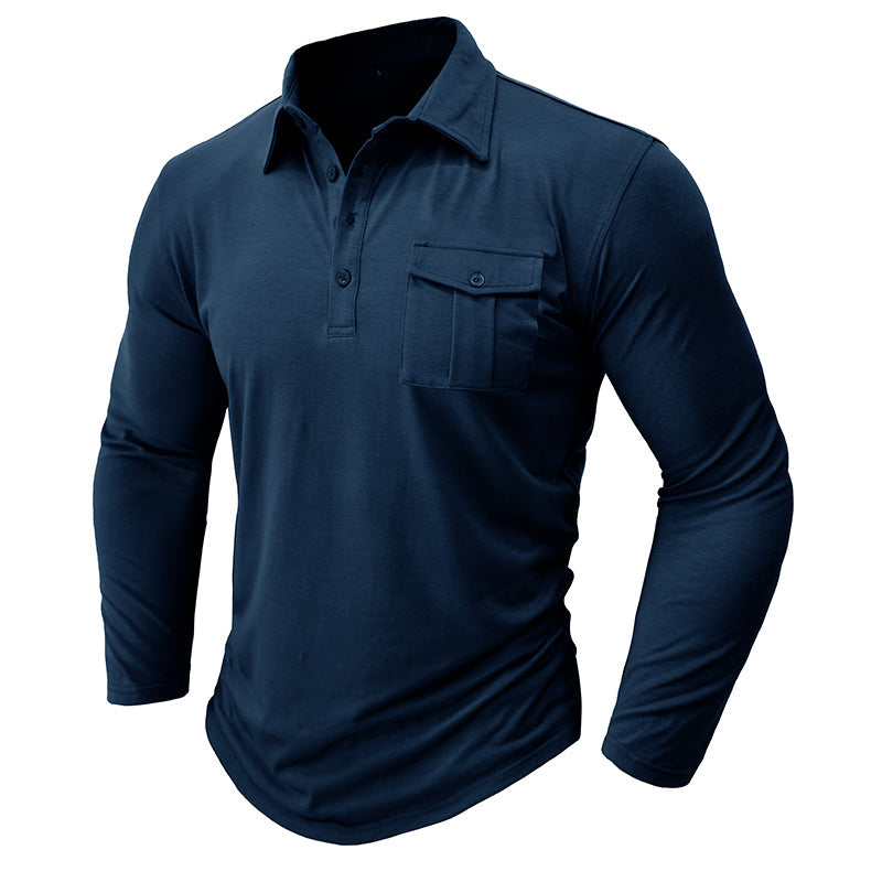 Zenith® | Taschenhemd Baumwolle Casual Shirt