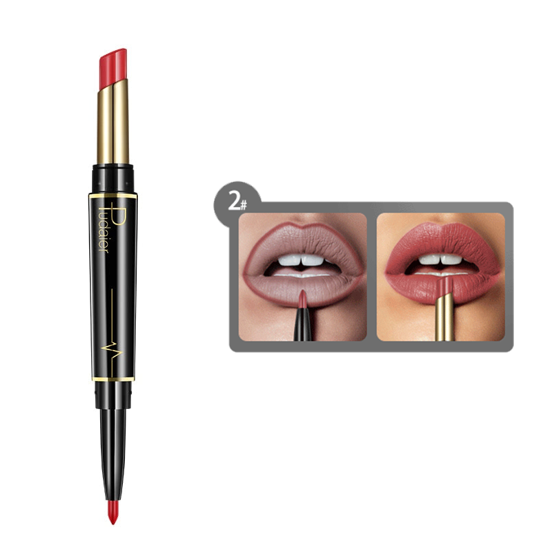 Pudaier® 2 in 1 Matte Lippenstift & Lipliner