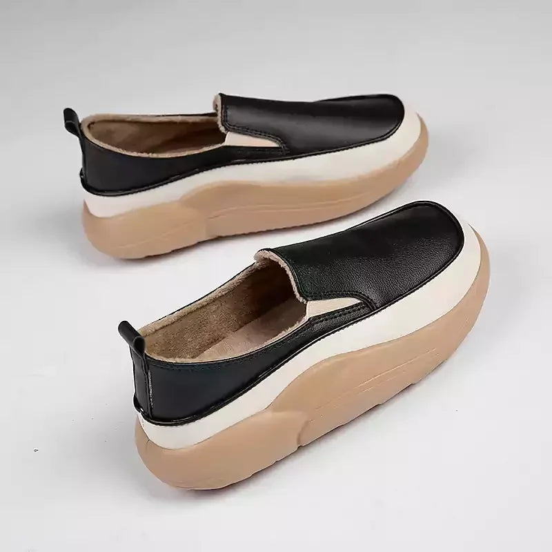 Meghan™ - Damen Plateau Loafers | 50% RABATT