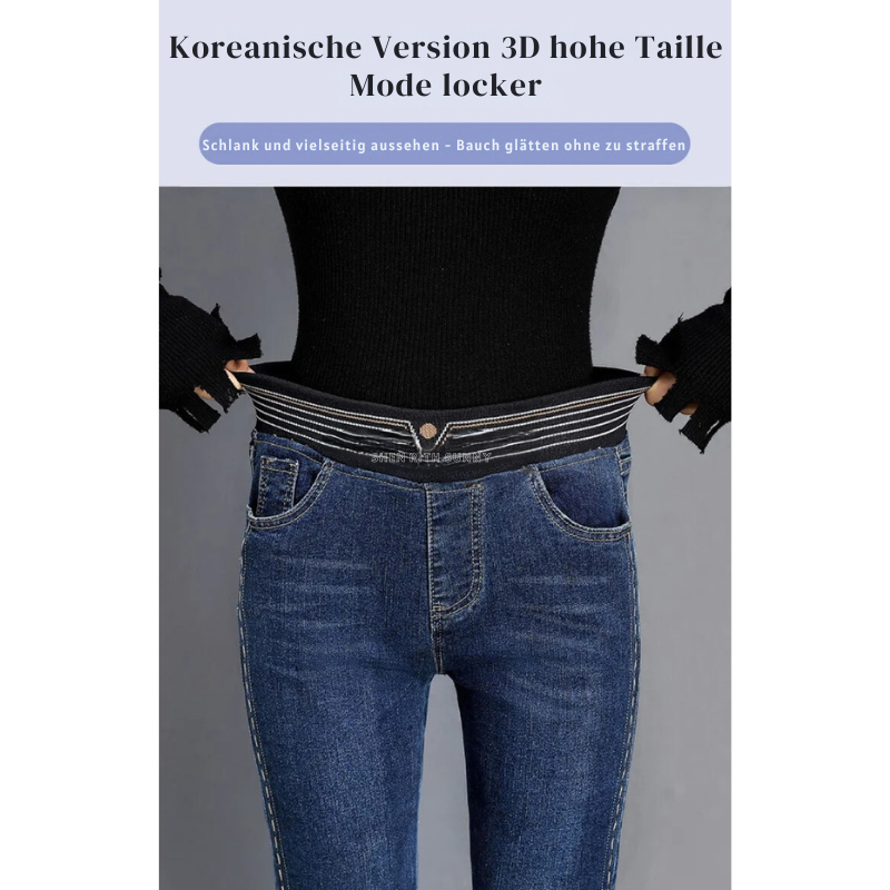 Diva | Dehnbare Jeans mit hoher Taille