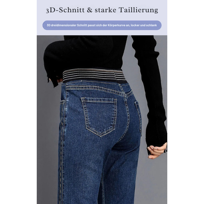 Diva | Dehnbare Jeans mit hoher Taille