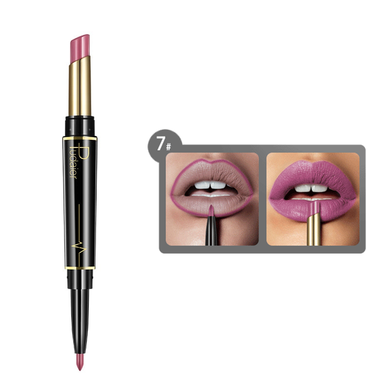 Pudaier® 2 in 1 Matte Lippenstift & Lipliner