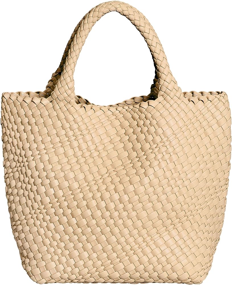 Boho | Tote Tasche aus gewebtem Leder