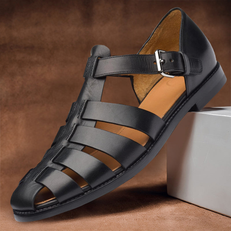 Caesar | Sandalen aus Leder