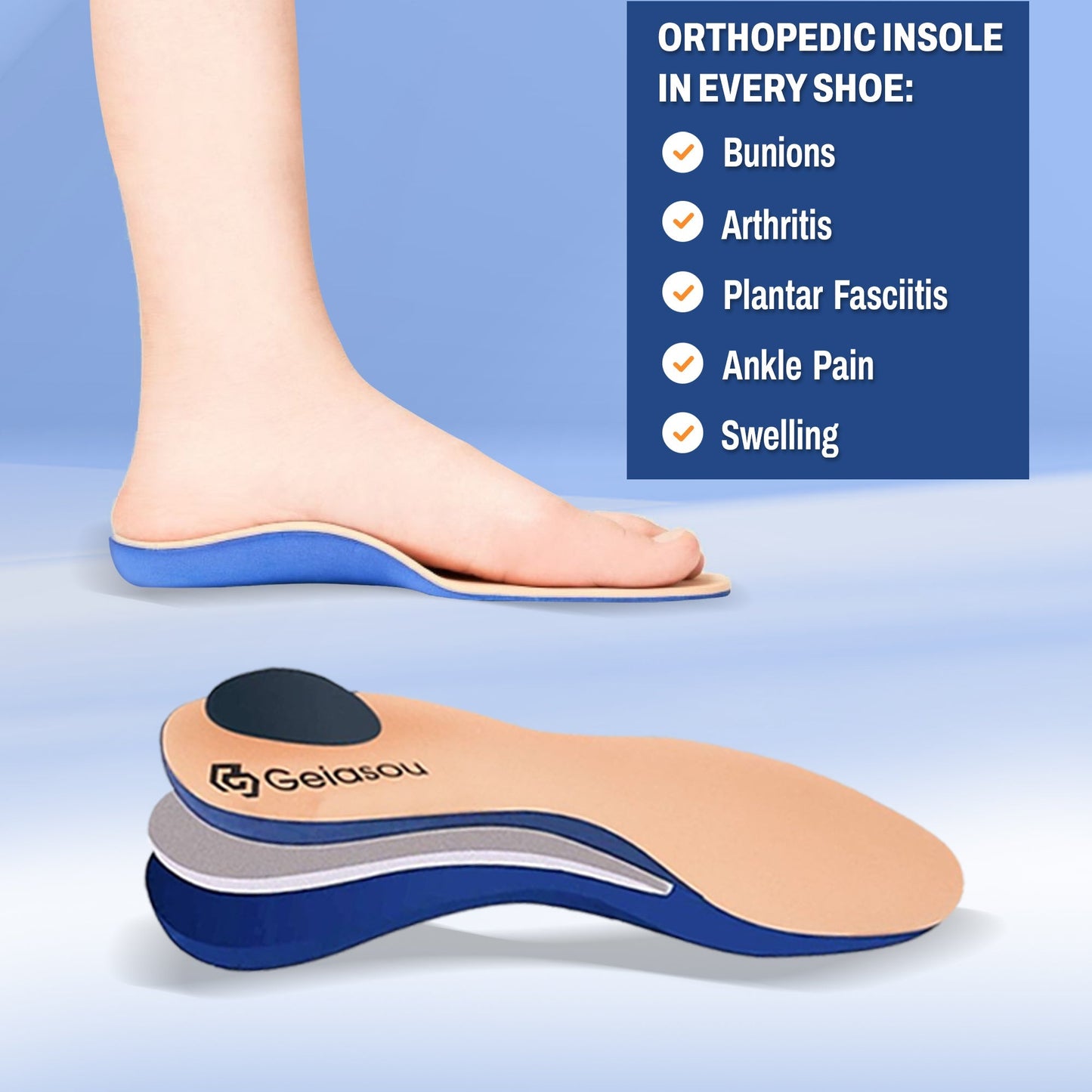 Glide -  Orthopädische Schuhe - Schleichen Sie Komfort in Stil.