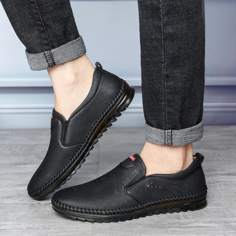Rodrigo™ - Herrenschuhe mit weicher Sohle aus Leder