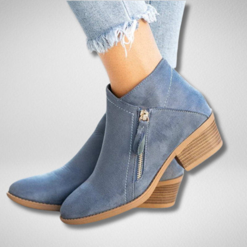 Yveline | Elegante halbhohe Stiefel