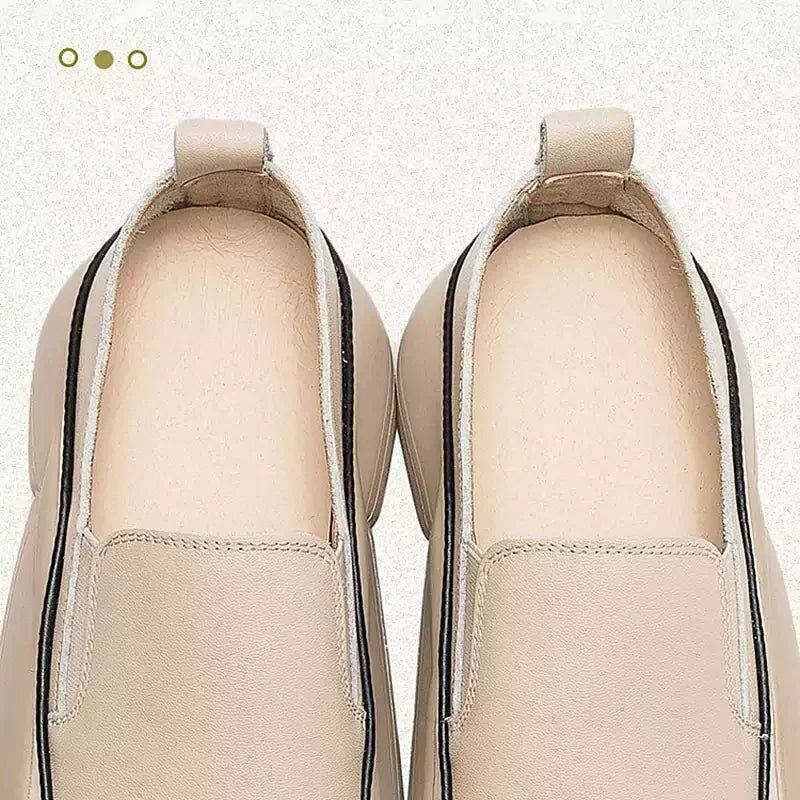 Meghan™ - Damen Plateau Loafers | 50% RABATT